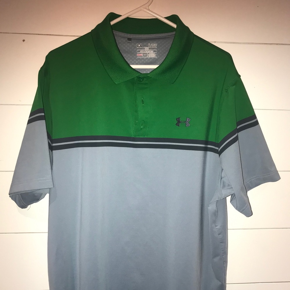 Men’s under armour polo heat gear xl